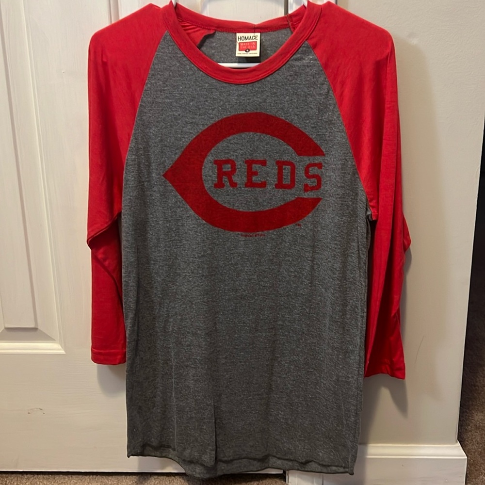 HOMAGE Reds Baseball T. Size S.
